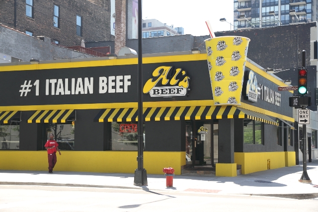 Chicago Italian Beef Sandwich